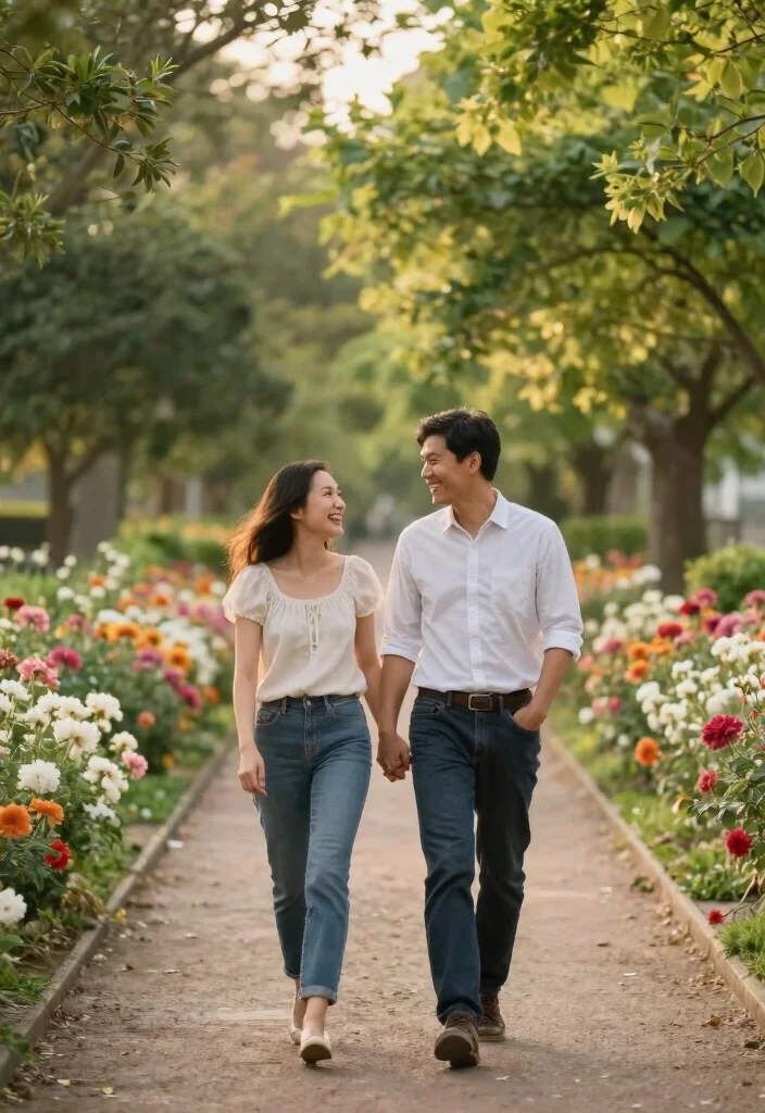 22 Detailed Wedding Photography Poses That Showcase Your Story (You’ll Be Amazed by #8!) - 7. The Walking Together Shot 1