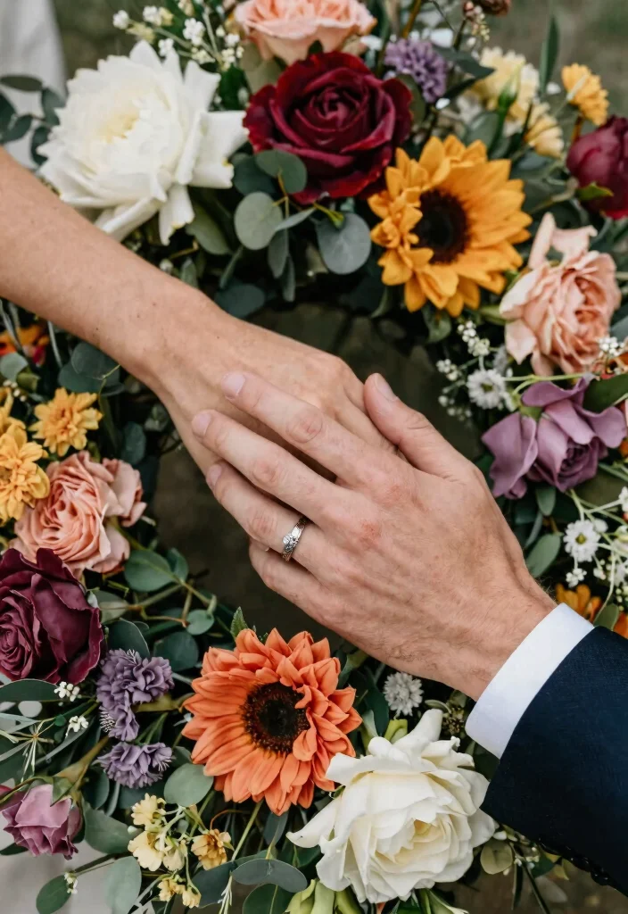 22 Detailed Wedding Photography Poses That Showcase Your Story (You’ll Be Amazed by #8!) - 8. The Creative Angle Shot (You’ll Be Amazed by This!) 1