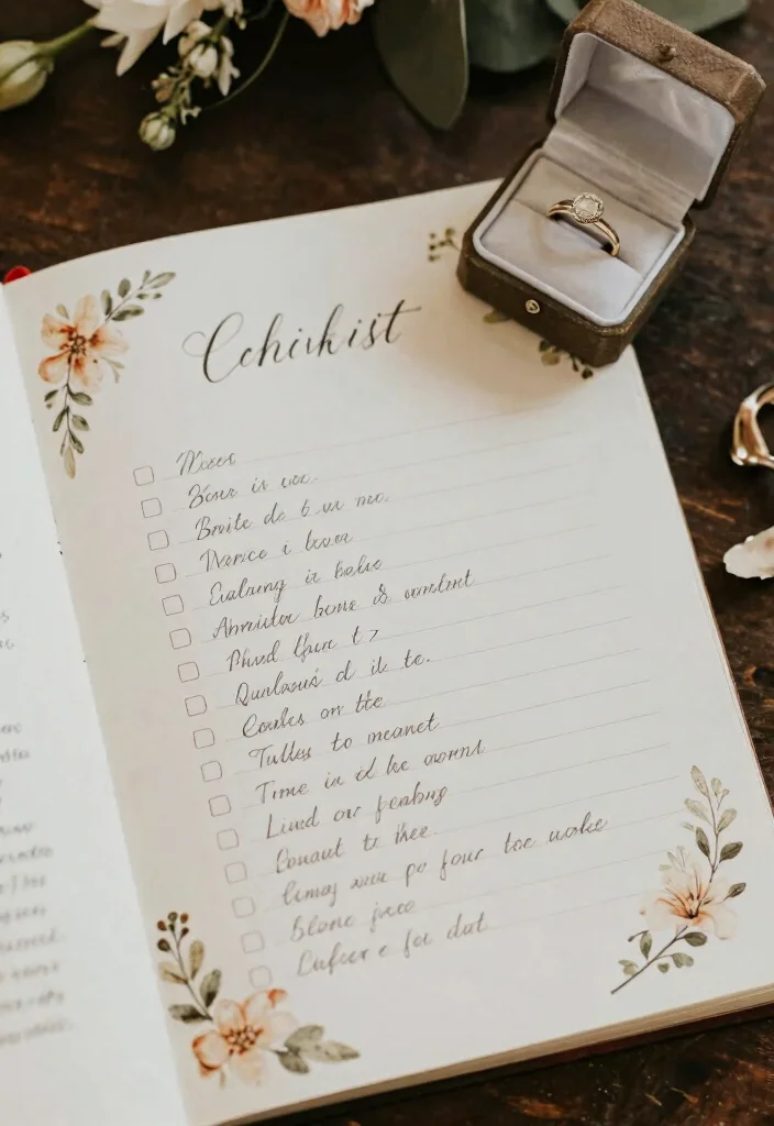 24 Must-Have Wedding Planning Checklists for the Perfect Bride (You Won't Want to Miss #15!) - 10. Ceremony Details Checklist 1