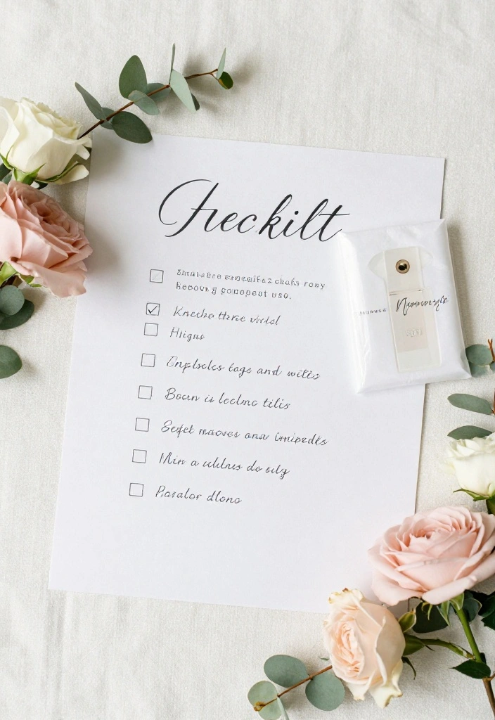 24 Must-Have Wedding Planning Checklists for the Perfect Bride (You Won't Want to Miss #15!) - 20. Wedding Day Essentials Checklist 1