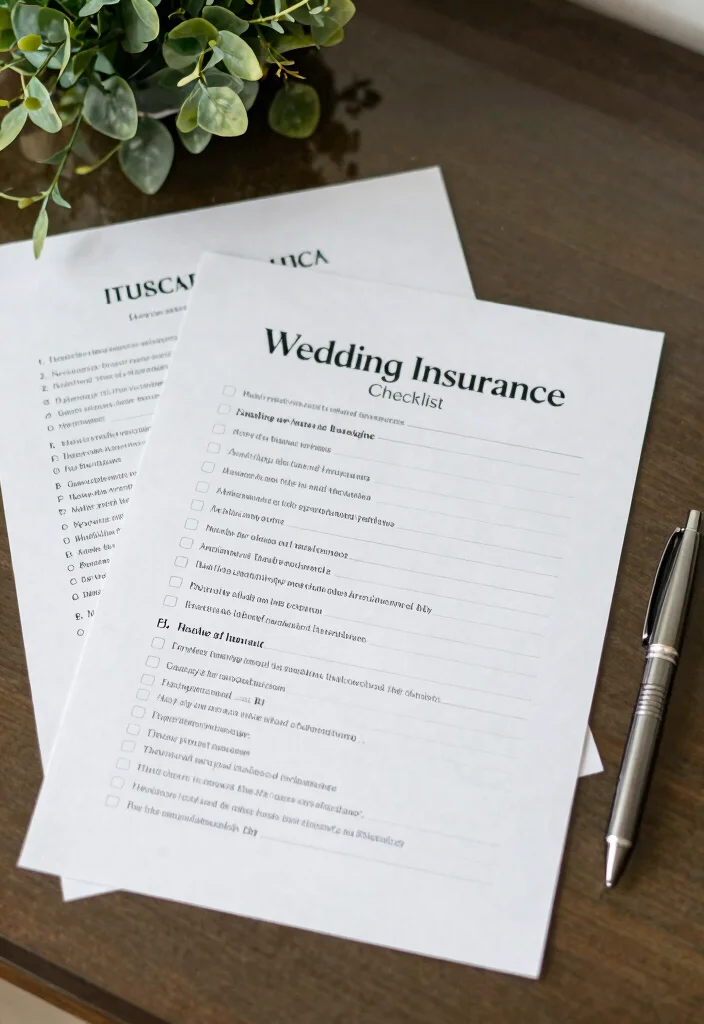 24 Must-Have Wedding Planning Checklists for the Perfect Bride (You Won't Want to Miss #15!) - 23. Wedding Insurance Checklist 1