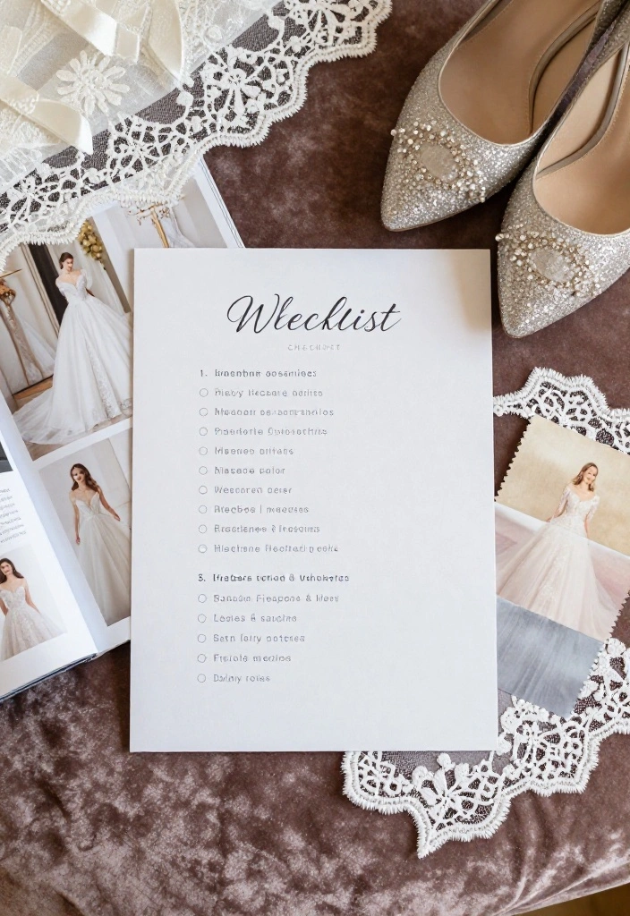 24 Must-Have Wedding Planning Checklists for the Perfect Bride (You Won't Want to Miss #15!) - 4. Wedding Dress Shopping Guide 1