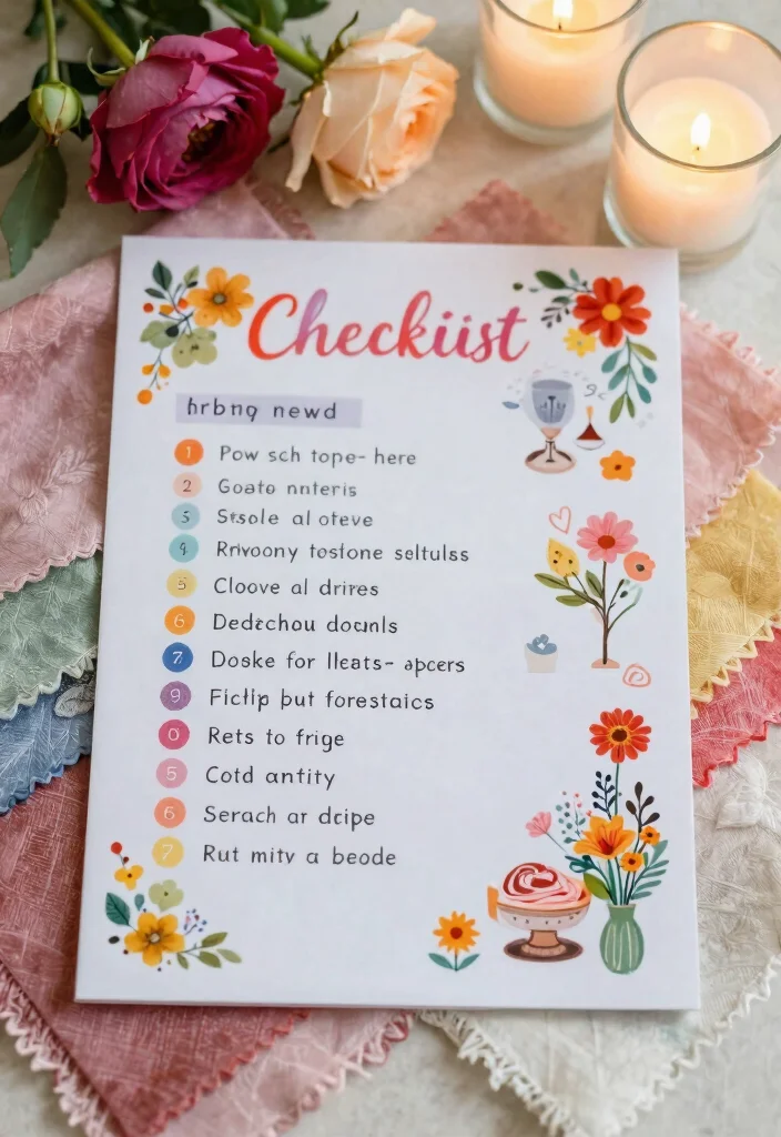 24 Must-Have Wedding Planning Checklists for the Perfect Bride (You Won't Want to Miss #15!) - 8. Wedding Decor Checklist 1