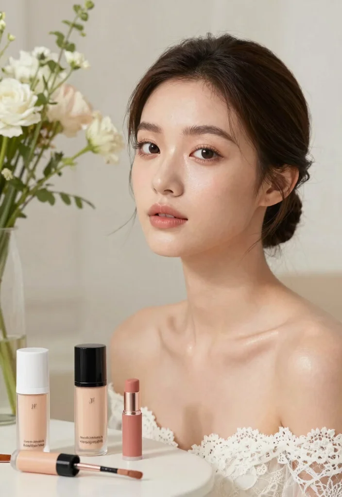 25 Gorgeous Bridal Makeup Ideas That Capture the Essence of Love (Wait Until You See #8!) - 11. Glowing Skin: The No-Makeup Look 1