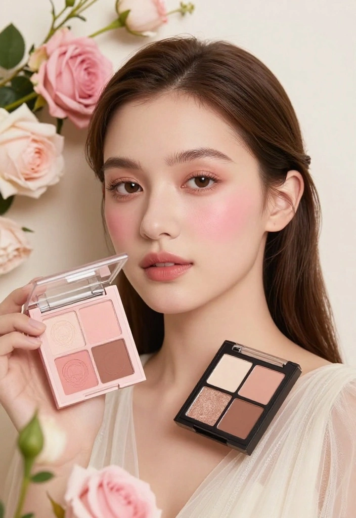 25 Gorgeous Bridal Makeup Ideas That Capture the Essence of Love (Wait Until You See #8!) - 13. Romantic Blush: Fresh and Flirty 1